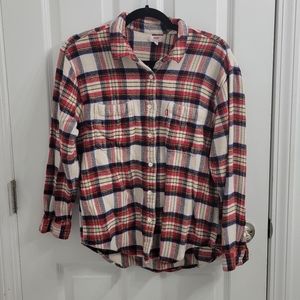 Levis Flannel Button Down Shirt
